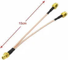 RG316 Cable SMA Female To Y Type 2X SMA Male Splitter Combiner Cable Pigtail 15cm For Wifi Router
RG316 Cable SMA Female To Y Type 2X SMA Male Splitter Combiner Cable Pigtail 15cm For Wifi Router
