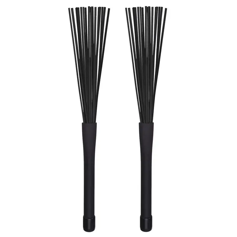 1 Pair Jazz Drum Brushes Retractable Drum Sticks 32 cm black
1 Pair Jazz Drum Brushes Retractable Drum Sticks 32 cm black