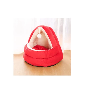New soft semi-closed kennel, hanging ball cat kennel, catnip, deep sleep cushion, yellow red dog bed cat bed
New soft semi-closed kennel, hanging ball cat kennel, catnip, deep sleep cushion, yellow red dog bed cat bed