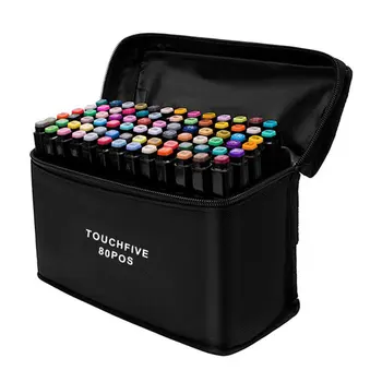 Marker pen set Touchfive 5 generation oil pen student hand-painted design painting 80 colors black rod set
Marker pen set Touchfive 5 generation oil pen student hand-painted design painting 80 colors black rod set