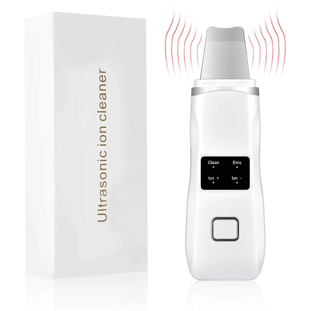 Ultrasonic Light Therapy Skin Scrubber LED Photon Ion Deep Face Cleaning Vibration Massager Rechargeable Exfoliating Pore Cleane
Ultrasonic Light Therapy Skin Scrubber LED Photon Ion Deep Face Cleaning Vibration Massager Rechargeable Exfoliating Pore Cleane