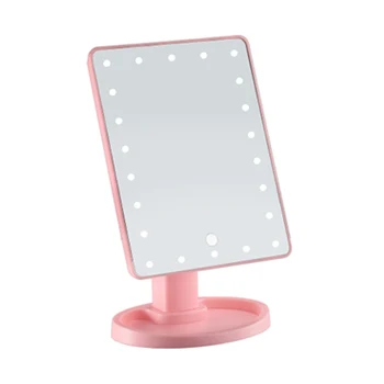 360 Degrees Rotation Makeup Mirror 16/22 LED Adjustable Touch Screen Cosmetic Beauty Desktop Vanity Table Stand Mirrors
360 Degrees Rotation Makeup Mirror 16/22 LED Adjustable Touch Screen Cosmetic Beauty Desktop Vanity Table Stand Mirrors