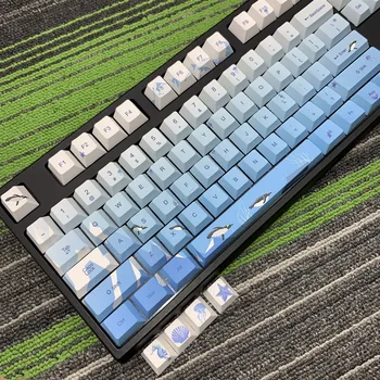 Sea World Keycaps PBT Cherry Height 5-surfaces Dye sub Keycaps Mechanical keyboard install
Sea World Keycaps PBT Cherry Height 5-surfaces Dye sub Keycaps Mechanical keyboard install