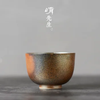 Clear Sir Manual Sip Tea Cup Raw Ore Nothing Glaze Glass Hand Embryo Wood Burning Ceramics Personal Cup Crude Pottery Teacup
Clear Sir Manual Sip Tea Cup Raw Ore Nothing Glaze Glass Hand Embryo Wood Burning Ceramics Personal Cup Crude Pottery Teacup