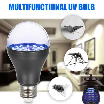 

Mini UV Light Lamp Ultraviolet Light Tube Bulb 7W 25LED E27 Bulb Household UV Light CLH@8