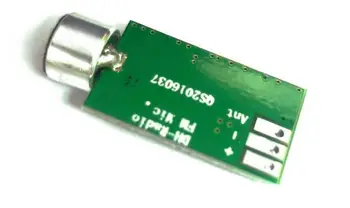 100pcs Transmitter Module 88MHZ-108MHZ 0.7-9V Mini Bug Wiretap Dictagraph Interceptor MIC V4.0 Core Board Mini
100pcs Transmitter Module 88MHZ-108MHZ 0.7-9V Mini Bug Wiretap Dictagraph Interceptor MIC V4.0 Core Board Mini