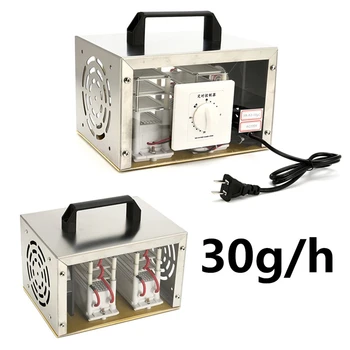220V 30g/h 50g/h Aiir Ozone Generator Aiir Purifier Sterilizer Ozonator Portable Ozonizer Cleaner Sterilizer With Timing Switch
220V 30g/h 50g/h Aiir Ozone Generator Aiir Purifier Sterilizer Ozonator Portable Ozonizer Cleaner Sterilizer With Timing Switch