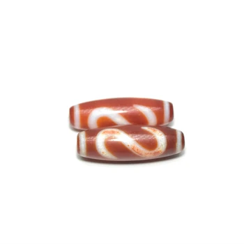 12*37mm old mine white agate beads Tibet red DZI beads money hook totem pattern men&women amulet jewelry DIY Free Shipping
12*37mm old mine white agate beads Tibet red DZI beads money hook totem pattern men&women amulet jewelry DIY Free Shipping