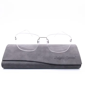 Belight Opitcal Denmark Screwless Rimless Men Square Optical Frame Prescription Spectacle Frame Glasses Transparent Eyeglasses
Belight Opitcal Denmark Screwless Rimless Men Square Optical Frame Prescription Spectacle Frame Glasses Transparent Eyeglasses