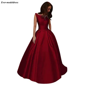 Simple Burgundy Evening Dresses Long Sleeveless Buttons Back Ball Gown Prom Party Gowns Cheap Customized Robes Soriee
Simple Burgundy Evening Dresses Long Sleeveless Buttons Back Ball Gown Prom Party Gowns Cheap Customized Robes Soriee