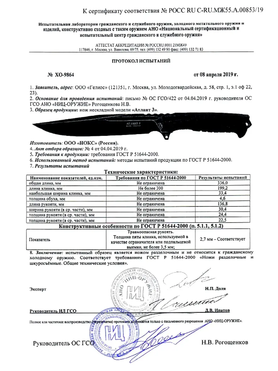 Три Ножа Интернет Магазин Каталог