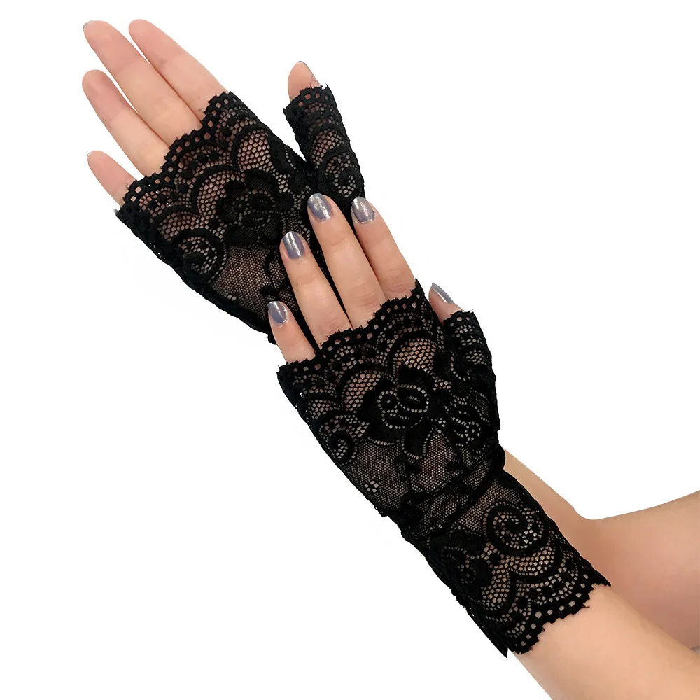 Ladies Fingerless Short Fingerless Sailor Dance Half-finger Lace Gloves Driving Sunscreen UV Protection Scar Scar Gloves
Ladies Fingerless Short Fingerless Sailor Dance Half-finger Lace Gloves Driving Sunscreen UV Protection Scar Scar Gloves