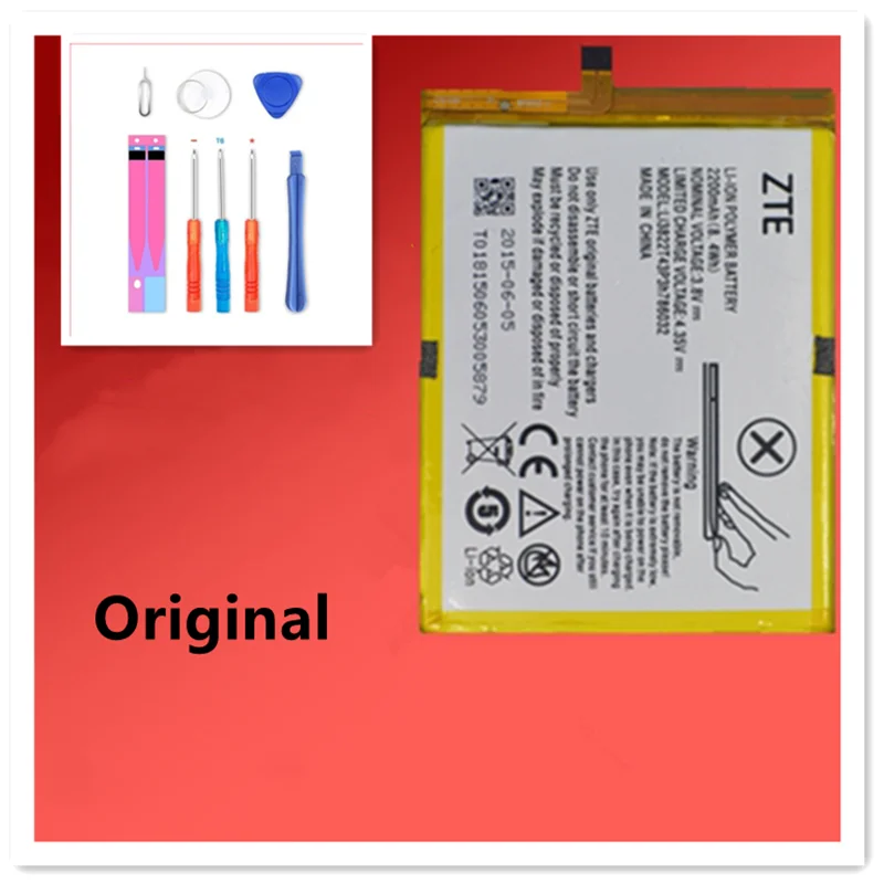 3 8 V 2200 мА/ч Li3822T43P3h786032 Orbic Orbic-RC-501L / ZTE лезвие V6 D6 X7 Батарея | Мобильные телефоны и
