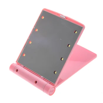 LED Pocket Handbag Compact makeup mirror foldable with lights cosmetic handheld - Pink
LED Pocket Handbag Compact makeup mirror foldable with lights cosmetic handheld - Pink