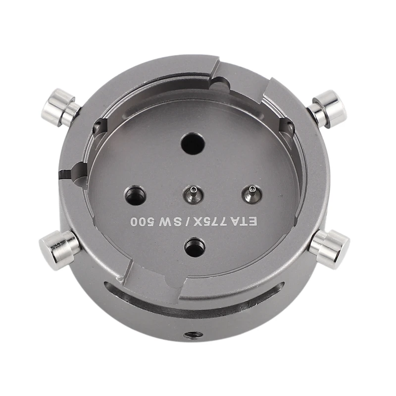 Watch Movement Holder for ETA 7750 - 7753 / SW500 13 1/4 Tool for Watch Repairing
Watch Movement Holder for ETA 7750 - 7753 / SW500 13 1/4 Tool for Watch Repairing