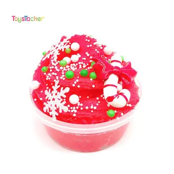 Hot Sale Christmas Cotton Candy Modeling Clay Fashion Fluffy Foam Red Slime Scented Stress Relief No Borax Slime Toys 120ml 
Hot Sale Christmas Cotton Candy Modeling Clay Fashion Fluffy Foam Red Slime Scented Stress Relief No Borax Slime Toys 120ml