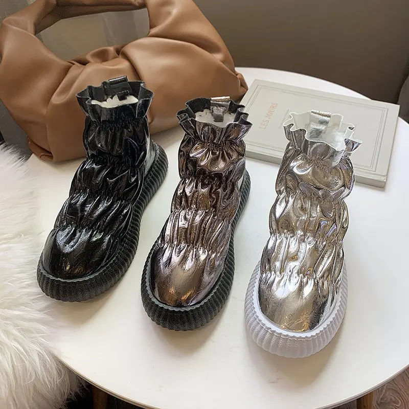 Sleeve Martin boots women's boots winter new style short boots women's tide plus velvet zipper boots short boots X683
Sleeve Martin boots women's boots winter new style short boots women's tide plus velvet zipper boots short boots X683