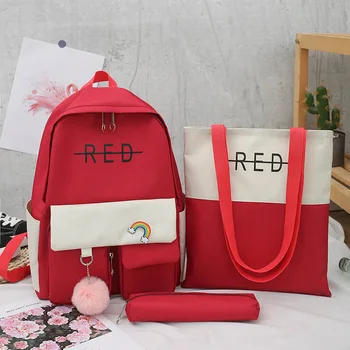 Schoolbag Female of High School Harajuku Junior High School Students College Students Hit Color Ins Wind New Backpack Sac A Dos
Schoolbag Female of High School Harajuku Junior High School Students College Students Hit Color Ins Wind New Backpack Sac A Dos