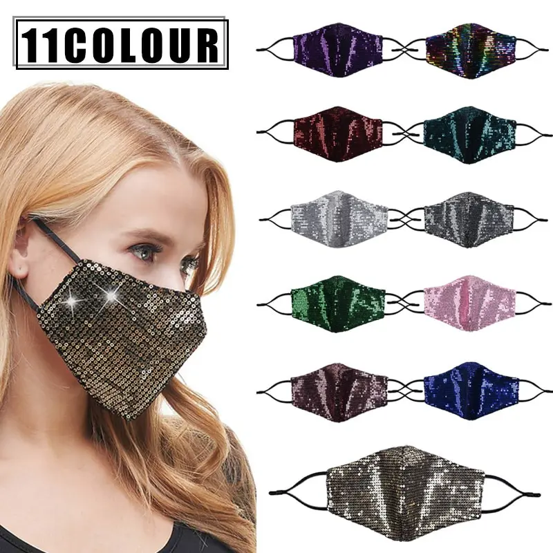 1Pcs 2020 New Sequin Decoration Adult Face Cover Reusable Dust-Proof Isolation Protect Prevent Spitting Mouth Cover Holder
1Pcs 2020 New Sequin Decoration Adult Face Cover Reusable Dust-Proof Isolation Protect Prevent Spitting Mouth Cover Holder