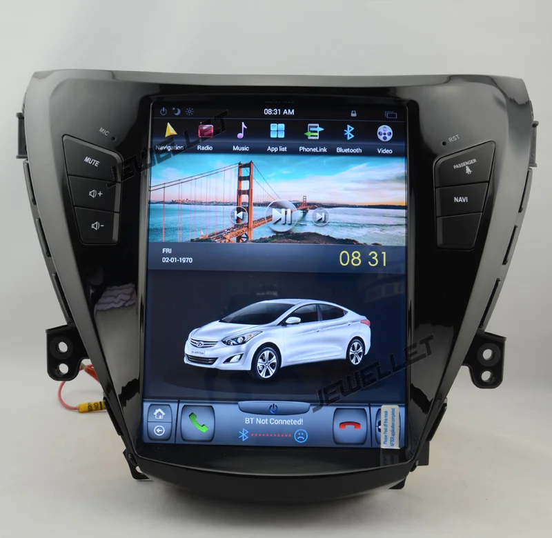 10.4" tesla style vertical screen android 9.0 Six core Car GPS radio Navigation for Hyundai Elantra, Avante 2011-2013
10.4" tesla style vertical screen android 9.0 Six core Car GPS radio Navigation for Hyundai Elantra, Avante 2011-2013