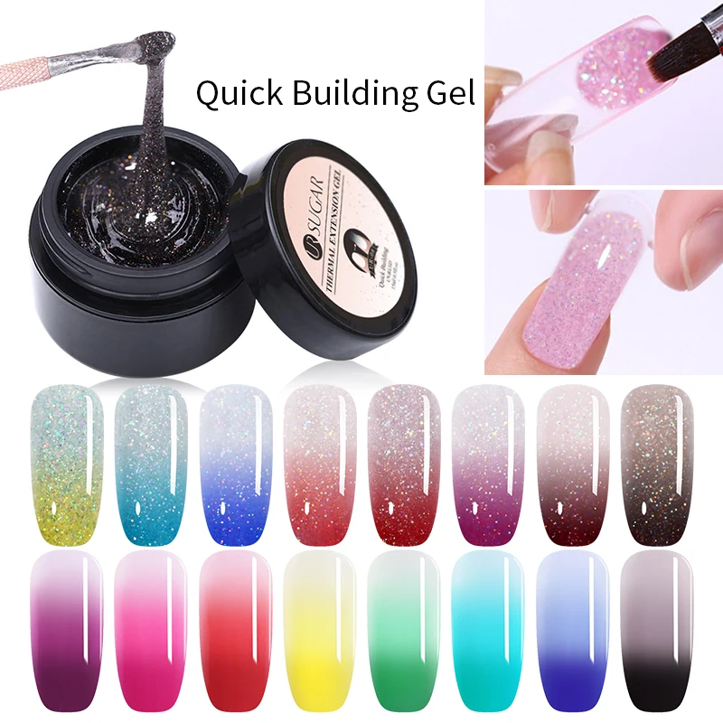 UR SUGAR 15ml Thermal Polymer Quick Builder Extension Nail Gel Polish Semi-permanent Enhancement Fake Nails LED Poly Varnish
UR SUGAR 15ml Thermal Polymer Quick Builder Extension Nail Gel Polish Semi-permanent Enhancement Fake Nails LED Poly Varnish