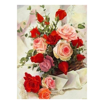 5D DIY Diamond Painting Flowers Full Square New Arrival Drill Mosaic Diamond Embroidery Rose Garden Decoration
5D DIY Diamond Painting Flowers Full Square New Arrival Drill Mosaic Diamond Embroidery Rose Garden Decoration