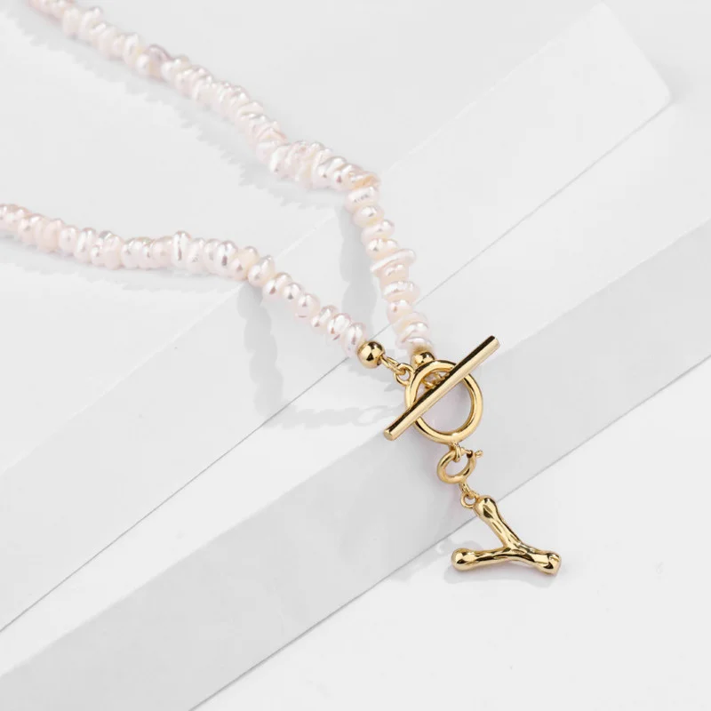 24 Letter Diy Design Necklace 925 Sterling Silver Button Baroque Pearl Pendant For Women's Accessories Jewellery Merry Christmas
24 Letter Diy Design Necklace 925 Sterling Silver Button Baroque Pearl Pendant For Women's Accessories Jewellery Merry Christmas