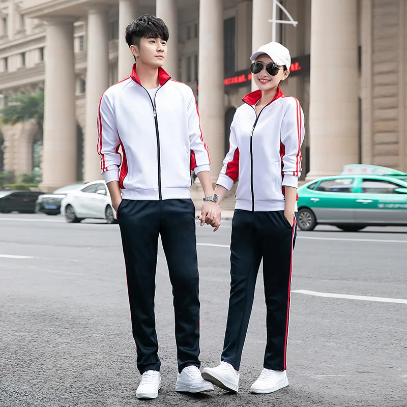 2019 Spring And Autumn New Style Stand Collar Sports Set Running Fitness Casual Slim Fit Korean-style Couples Sports Clothing Se
2019 Spring And Autumn New Style Stand Collar Sports Set Running Fitness Casual Slim Fit Korean-style Couples Sports Clothing Se