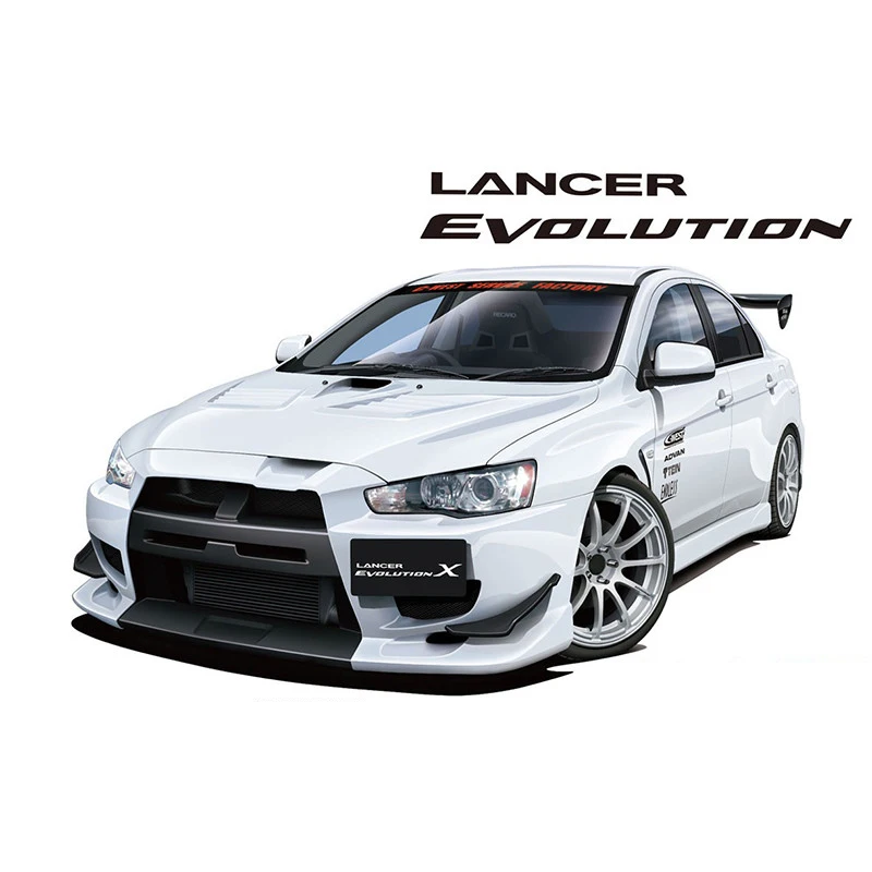 Модель в сборе 1/24 Mitsubishi evgloss C-West CZ4A Lancer 05897 | Игрушки и хобби