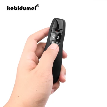 Portable handheld R400 Wireless Presenter Receiver Pointer PPT Remote Control with Red Laser Pen for Powerpoint Presentation
Portable handheld R400 Wireless Presenter Receiver Pointer PPT Remote Control with Red Laser Pen for Powerpoint Presentation