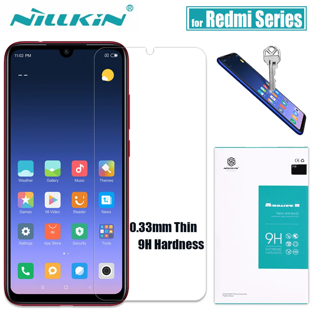 for Xiaomi Redmi Note 7/6/5 Pro Glass Screen Protector Nillkin Safety Protective Tempered Glass on Redmi 7A/7/6A/6/5A/K20 Pro
for Xiaomi Redmi Note 7/6/5 Pro Glass Screen Protector Nillkin Safety Protective Tempered Glass on Redmi 7A/7/6A/6/5A/K20 Pro