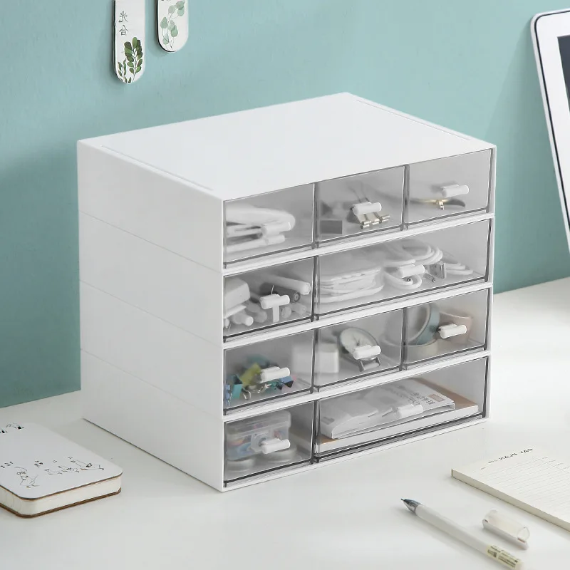 Storage Box Organizer Office Desk Stationery Box Free Combination Can Stack 3 layer Large Capacity Cosmetic Desktop Storage Box
Storage Box Organizer Office Desk Stationery Box Free Combination Can Stack 3 layer Large Capacity Cosmetic Desktop Storage Box
