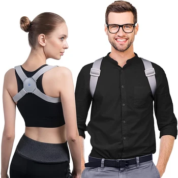 Posture correction, back strap with smart vibration reminder sensor, smart posture reminder
Posture correction, back strap with smart vibration reminder sensor, smart posture reminder