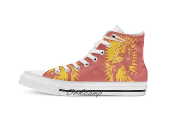 Red Robot Custom Casual High Top lace-up Canvas shoes sneakers Drop shipping
Red Robot Custom Casual High Top lace-up Canvas shoes sneakers Drop shipping