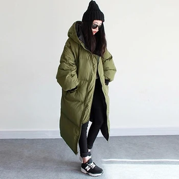 Womens Warm Coat Hooded Loose Fit Oversize Cotton Coats Winter Long Parka C14
Womens Warm Coat Hooded Loose Fit Oversize Cotton Coats Winter Long Parka C14