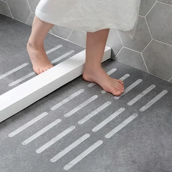 10Pcs Anti-Slip Strips Safety Shower Treads Stickers Bathtub Non Slip Stickers Stair Step Anti Slip Tape 7.87inch
10Pcs Anti-Slip Strips Safety Shower Treads Stickers Bathtub Non Slip Stickers Stair Step Anti Slip Tape 7.87inch