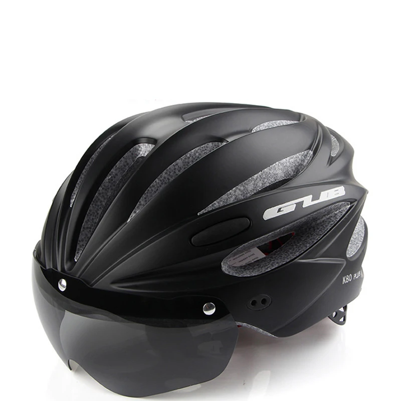 Bicycle helmet with goggles Integrated molding riding goggles Magnetic suction goggles helmet
Bicycle helmet with goggles Integrated molding riding goggles Magnetic suction goggles helmet