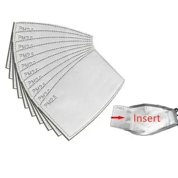 10Pcs Professional PM2.5 Activated Carbon Filter Insert Protective Filter Media Insert For Mouth Mask Anti Dust Children Adults
10Pcs Professional PM2.5 Activated Carbon Filter Insert Protective Filter Media Insert For Mouth Mask Anti Dust Children Adults