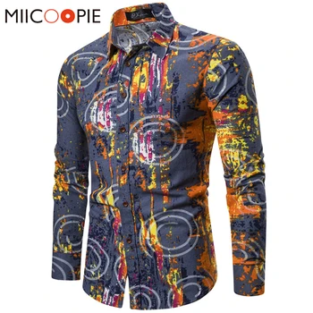 Streetwear Hip Hop Graffiti Printed Shirt Men Tops Fashion Linen Long Sleeve Hawaiian Dress Shirts Plus Size M-5XL Chemise Homme
Streetwear Hip Hop Graffiti Printed Shirt Men Tops Fashion Linen Long Sleeve Hawaiian Dress Shirts Plus Size M-5XL Chemise Homme