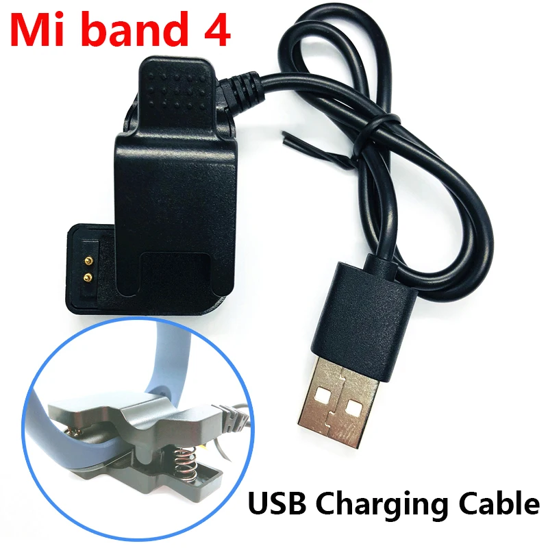 30CM USB Charging Cable for Xiaomi Mi Band 4 NFC Disassembly-free Cable Charger Mi Band 4 Adapter Clip Charger Dock Cable Cord
30CM USB Charging Cable for Xiaomi Mi Band 4 NFC Disassembly-free Cable Charger Mi Band 4 Adapter Clip Charger Dock Cable Cord