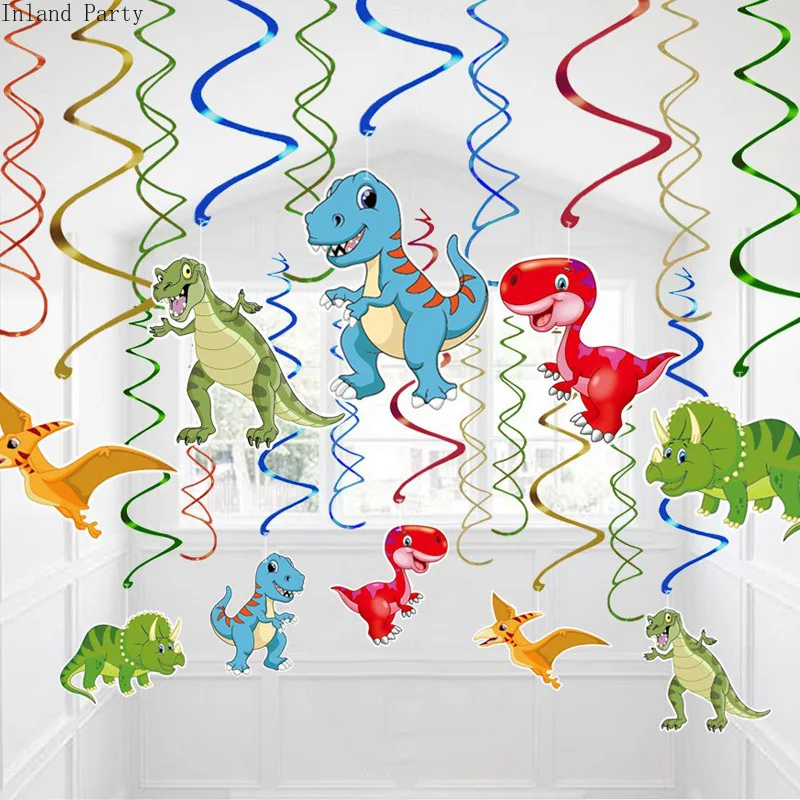 15pcs Dinosaur Spiral Ornaments Plastic Spiral Ornaments Age Sign Paperboard for Birthday Party Decoration Adult Garland Hanging
15pcs Dinosaur Spiral Ornaments Plastic Spiral Ornaments Age Sign Paperboard for Birthday Party Decoration Adult Garland Hanging