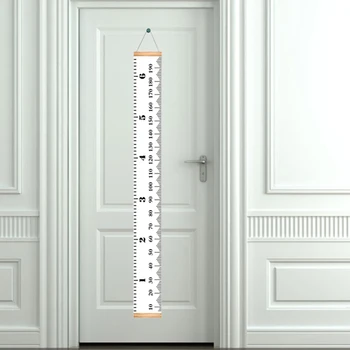 Baby Removable Height Growth Chart Hanging Ruler Measurement Chart Wall Decor for Kids
Baby Removable Height Growth Chart Hanging Ruler Measurement Chart Wall Decor for Kids