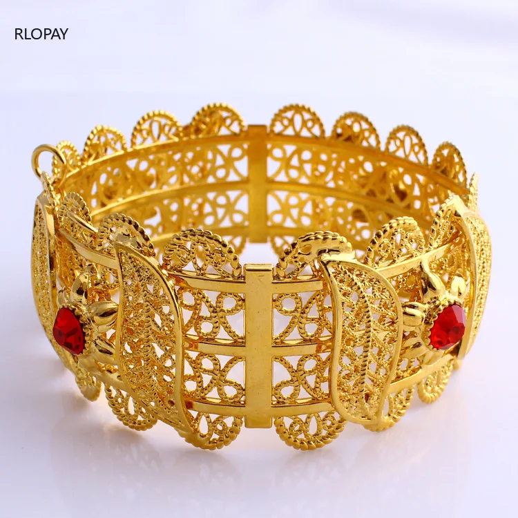 Ethiopian Luxury Big Bangle Women Gold Color Dubai Style Jewelry African Wedding Bracelets Arabic Cuff Bracelet
Ethiopian Luxury Big Bangle Women Gold Color Dubai Style Jewelry African Wedding Bracelets Arabic Cuff Bracelet