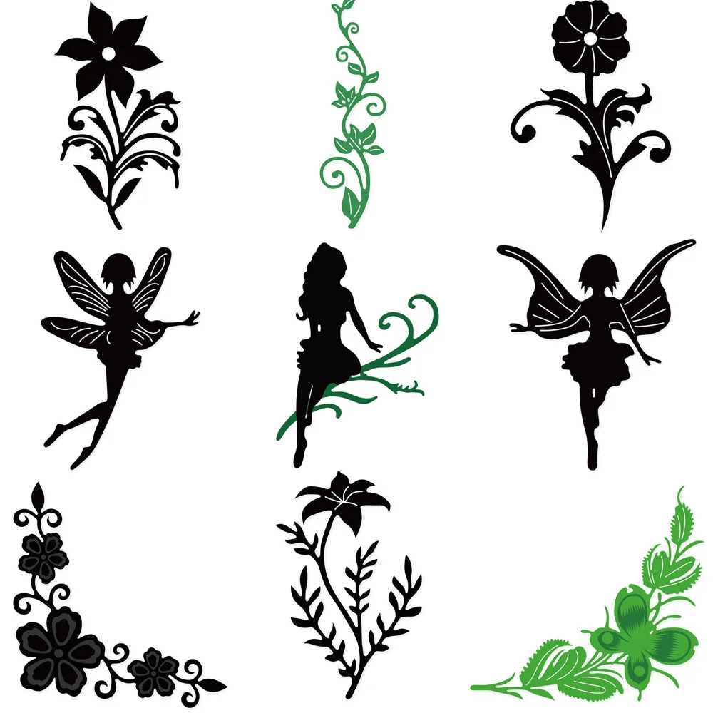 flower fairy Metal Cutting Dies Scrapbooking craft Dies cuts thin paper emboss knife card make stencil
flower fairy Metal Cutting Dies Scrapbooking craft Dies cuts thin paper emboss knife card make stencil