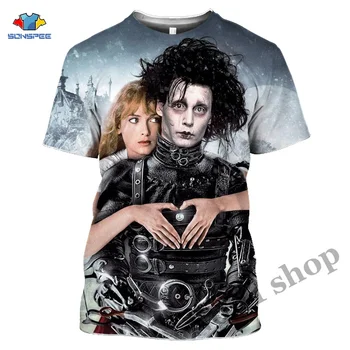 Film Edward Scissorhands T-Shirt Johnny Depp 3D Print Streetwear Men Women Oversized O-neck Harajuku Summer Tshirt Casual Shirt 
Film Edward Scissorhands T-Shirt Johnny Depp 3D Print Streetwear Men Women Oversized O-neck Harajuku Summer Tshirt Casual Shirt