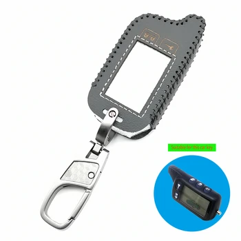 Tomahawk tz9010 leather key case cover lcd remote controller TZ-9010 keyring for vehicle security 2-way car alarm system tz 9010 
Tomahawk tz9010 leather key case cover lcd remote controller TZ-9010 keyring for vehicle security 2-way car alarm system tz 9010