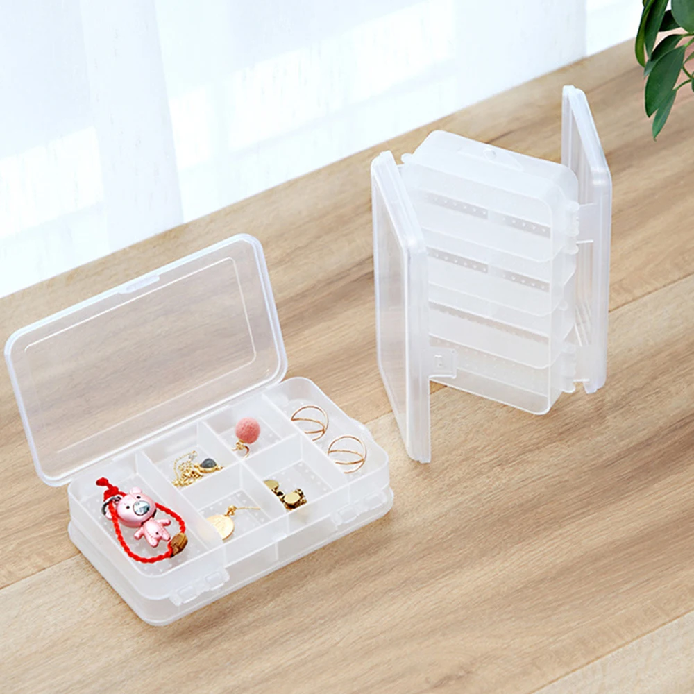 Creative Transparent Double-layer Storage Box Office Clip Desk Organizer Portable Earring Jewelry Display Stand
Creative Transparent Double-layer Storage Box Office Clip Desk Organizer Portable Earring Jewelry Display Stand