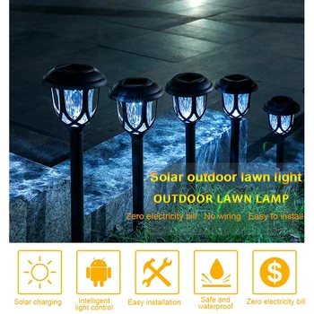 1 pcs LED Solar Lawn Light Garden Decoration Lamp Landscape Path Lights Waterproof Outdoor Spotlight for Yard Doorway Park
1 pcs LED Solar Lawn Light Garden Decoration Lamp Landscape Path Lights Waterproof Outdoor Spotlight for Yard Doorway Park
