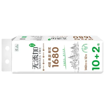 12 Roll 4-ply Ultra Strong Toilet Paper Roll Bath Bathroom Tissue Soft White for Home JDH99
12 Roll 4-ply Ultra Strong Toilet Paper Roll Bath Bathroom Tissue Soft White for Home JDH99