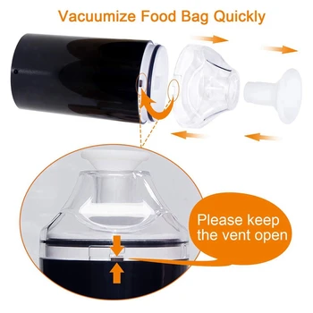 XMX-Food Vacuum Sealer Machine Small and Handheld Vacuum Packing Machine for Kitchen and Home Use
XMX-Food Vacuum Sealer Machine Small and Handheld Vacuum Packing Machine for Kitchen and Home Use